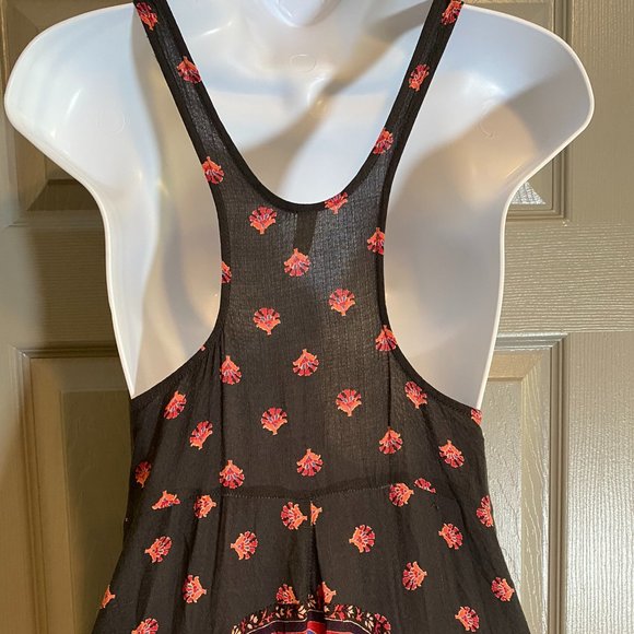 Free People Intimates Boho Floral Razor back Maxi Dress - Picture 7 of 8